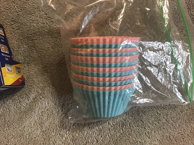 FlexForm 24 New Mini Silicone Reusable & 12 Used Standard Cupcake liner Cups gallery