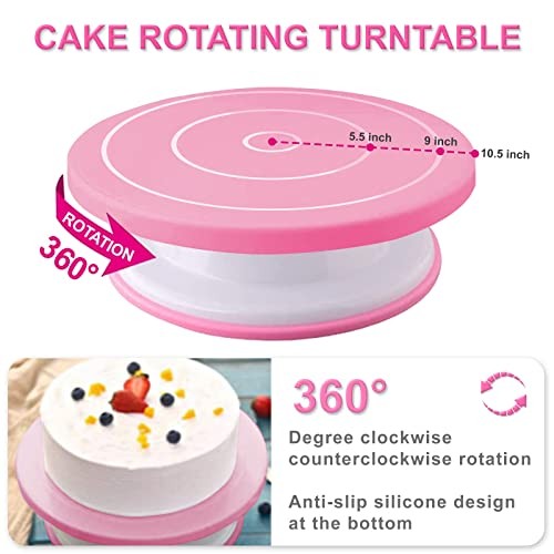 Cake Decorating Kit,Piping Bags and Tips Set,Cake Decorating 255PCS gallery
