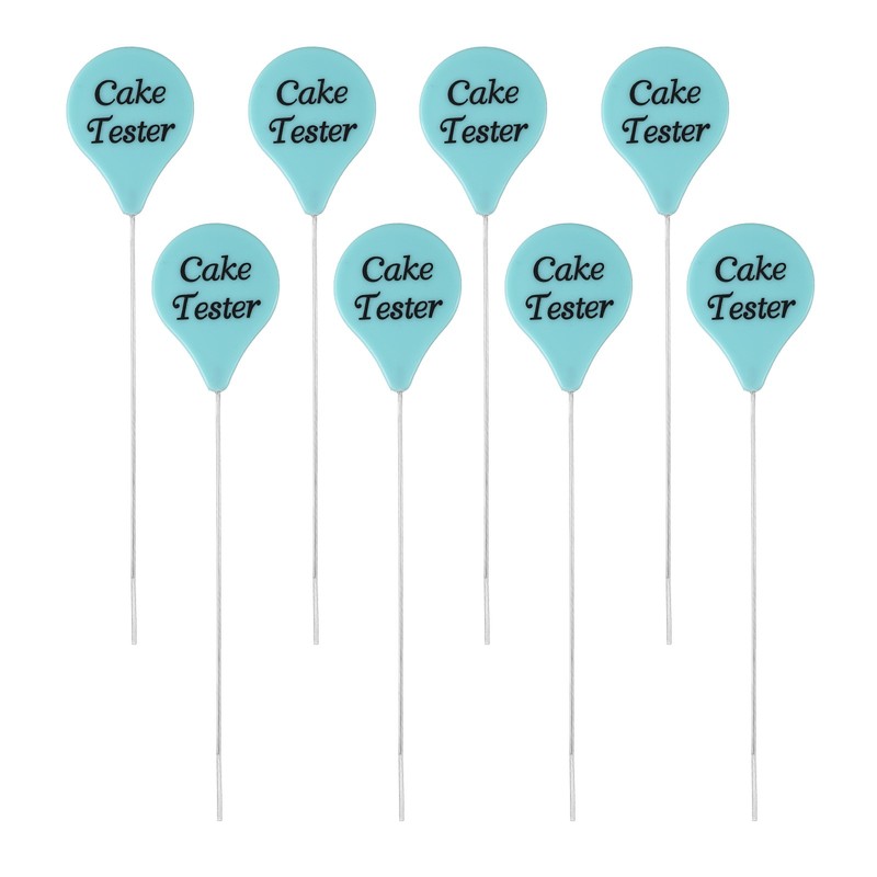 Cake Plug, 8 Pieces Peacock Blue for Pastry Kitchen Accessories