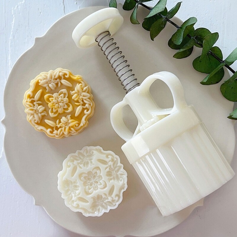 Mung Bean Cake Model Printed with Embossed Ice-skin Pastry Baking Grinding Tool gallery