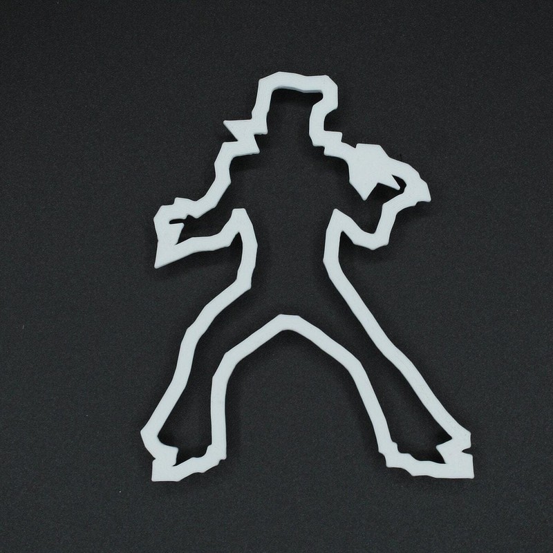 Elvis Cookie, Fondant, Playdough Cutter