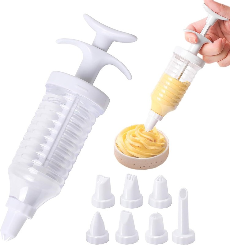 Suuker Cake Decorating Gun, Cupcake Icing Piping Kit, Cake Decorating Kit with