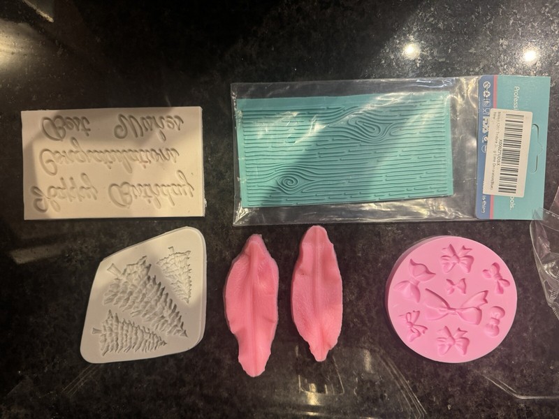 Fondant Cake Molds Lot