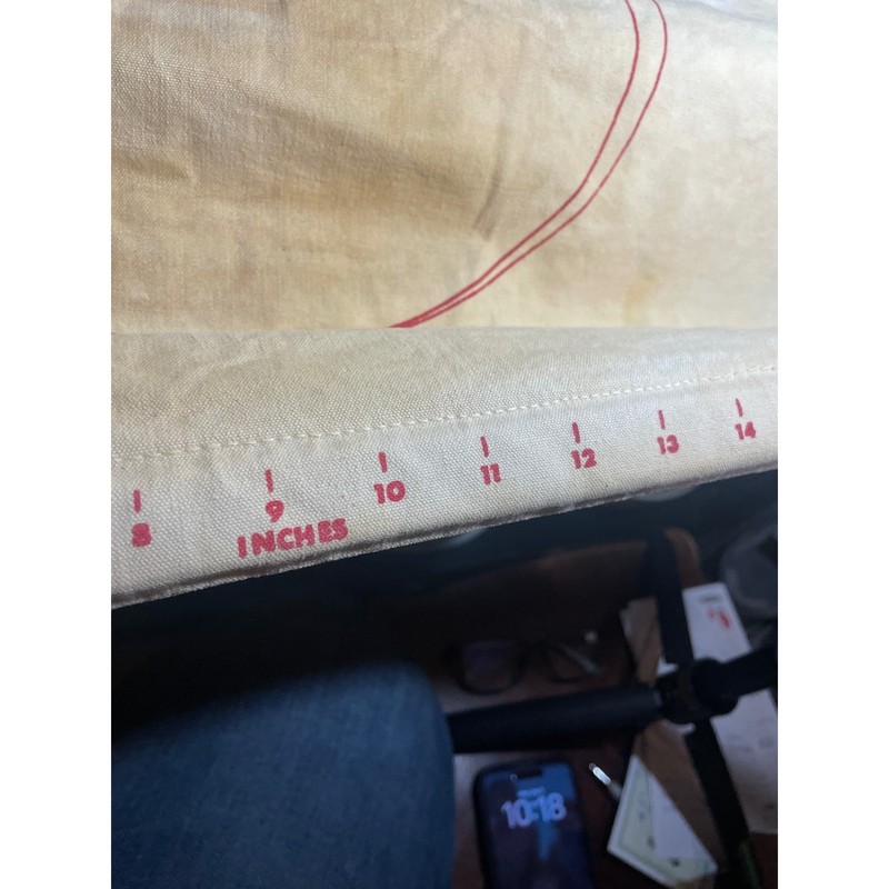 Vintage Foley Pastry Frame Canvas Rolling Mat Pie Crust Guide Minneapolis MN gallery