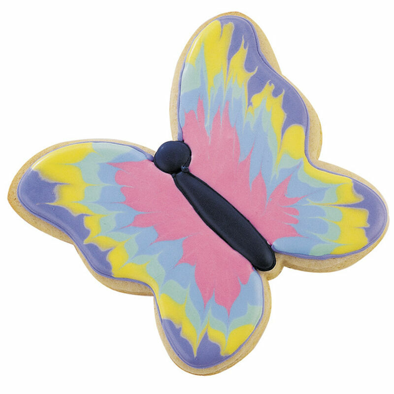 New Wilton Comfort Grip Large Butterfly Cookie Cutter Purple Spring Tea Sandwich gallery