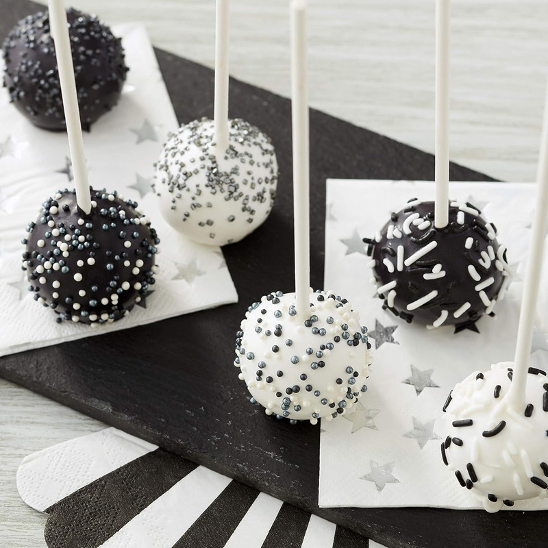 4-Inch White Lollipop Sticks, Cake Pop Sticks, 150-Count gallery
