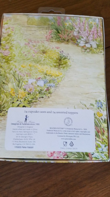 Peter Rabbit Cupcake Kit Easter 24 Liners 24 Picks Brand New gallery