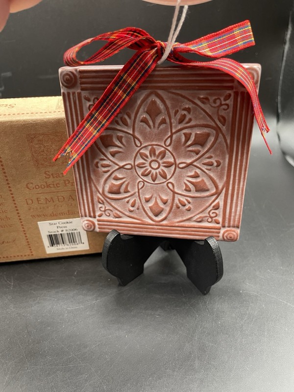 Demdaco Cookie Mold Press Clay Ornament By Terry Tigue Diane Turner gallery