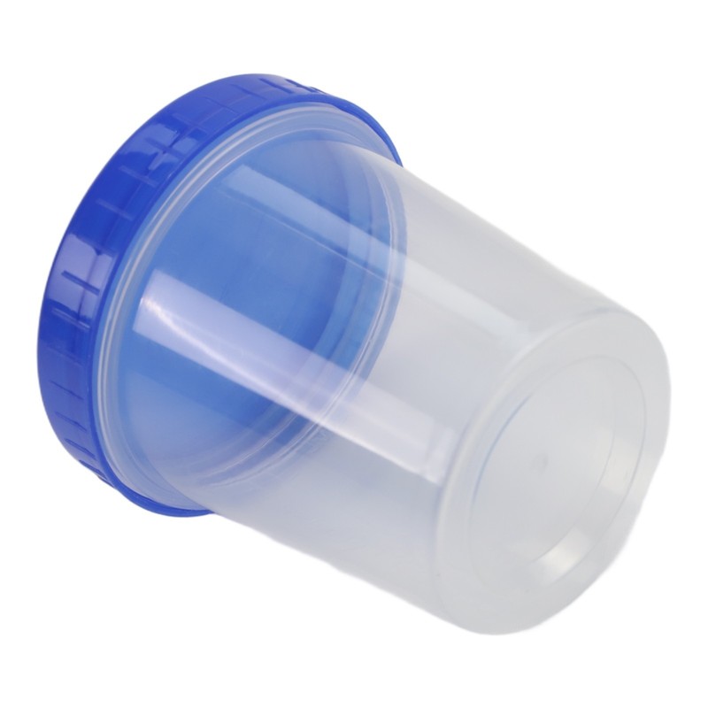 120ml Plastic Specimen Sample Jar Craft Container Urine Pot Cup With Lids gallery