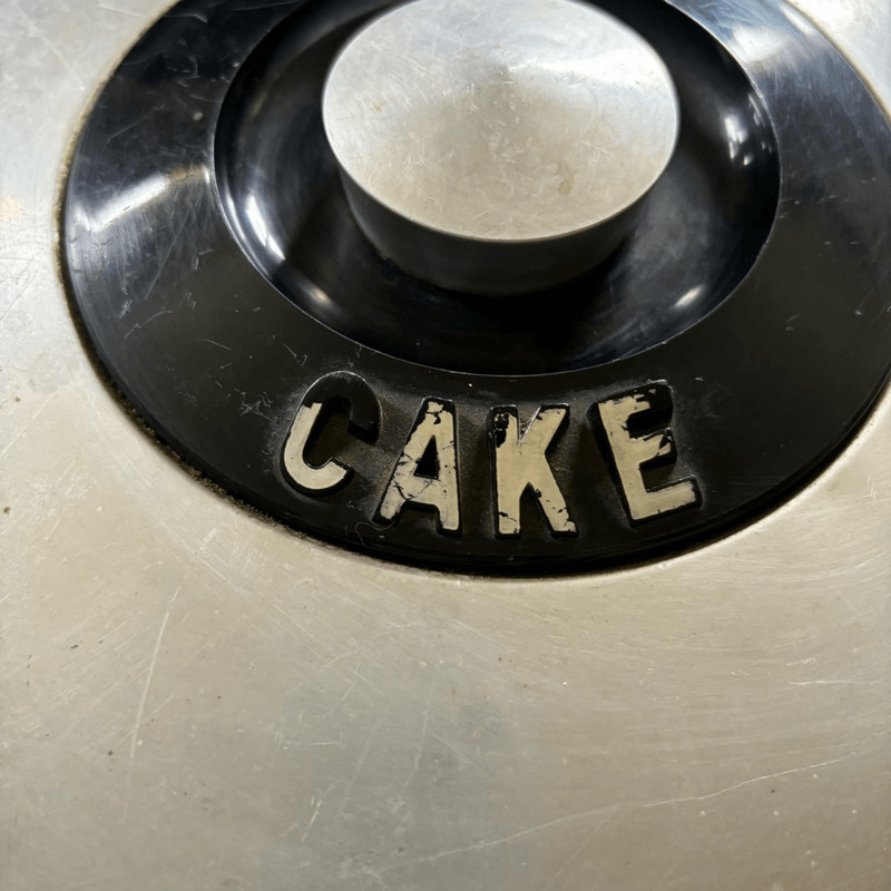 Kromex Spun Aluminum Cake Cover 1950’s gallery