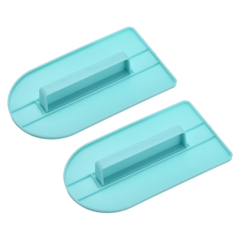 2Pcs Professional Cake Decorating Tools, Fondant Smoother, Separate Light Blue