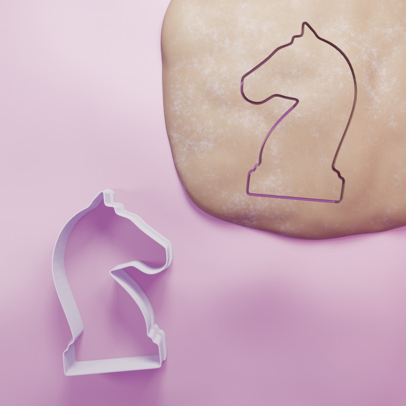 Chess Knight Cookie Cutter