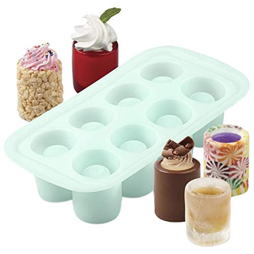 Round Silicone Shot Glass Mold 8 Cavity gallery