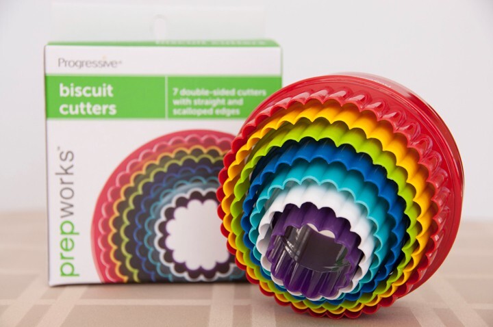 NEW Prepworks by Progressive Biscuit Cutters – Set of 7
