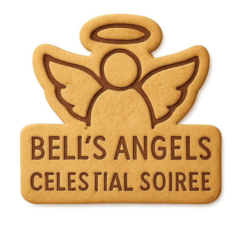 Bell’s Angels Celestial Soiree Cookie Cutter & Stamp, Fondant & Clay – 4×3.5