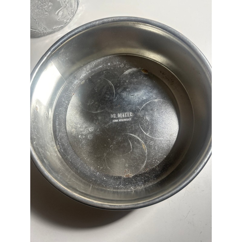 Vtg Dr Oetker Springform Pan Retro Kitchen Baking Germany no leak 9.5 x 3.5 gallery