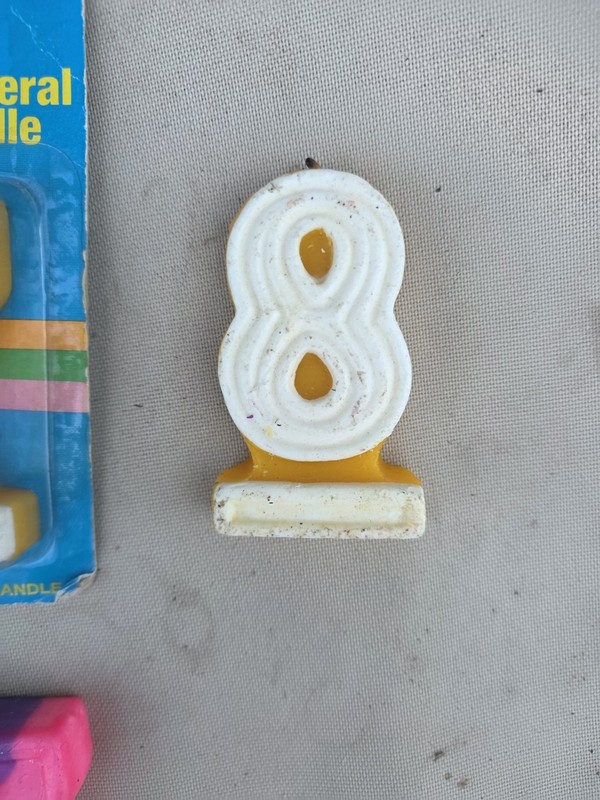 1980s and 1990s birthday candles gallery
