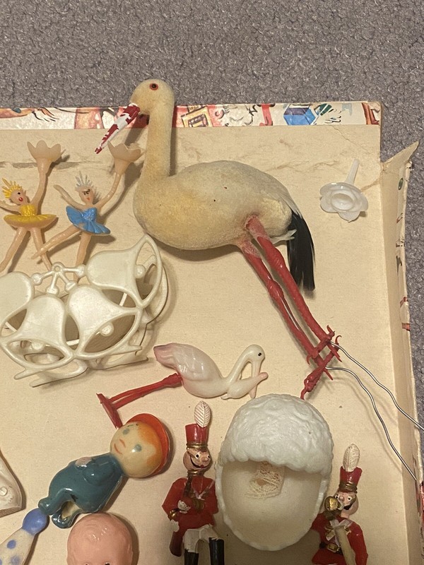 Vintage Cake Topper Lot Wilton Ballerina Wedding Graduation Baby Shower Clown gallery