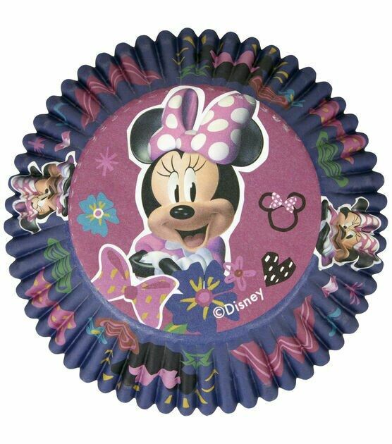 Minnie Mouse Disjr 50 Ct Baking Cups Party Cupcakes Liners Treats