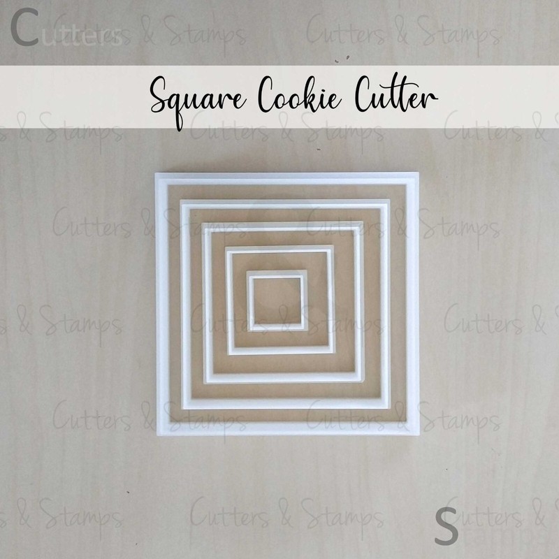 SQUARE Cookie Cutter | Baking tools