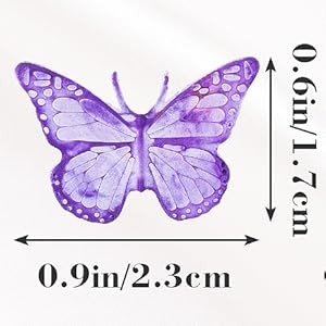 3PCS Mini Butterfly Silicone Molds, Cute Fondant Cake Baking Chocolate Candy gallery