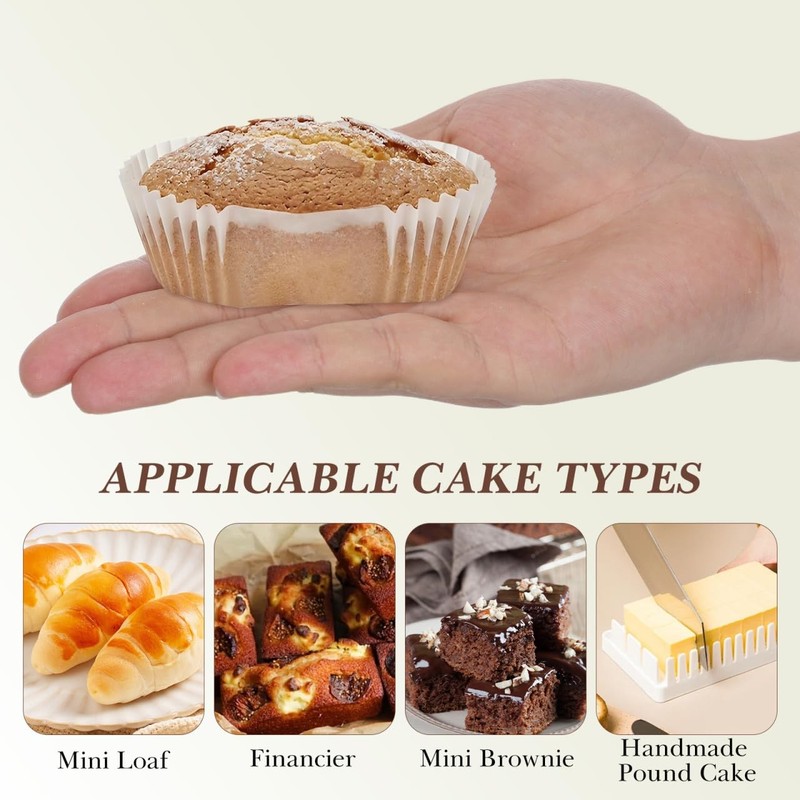 Oval Cake Paper Baking Cups 1000 Pcs Grease Proof Small Disposable Boat Shaped gallery