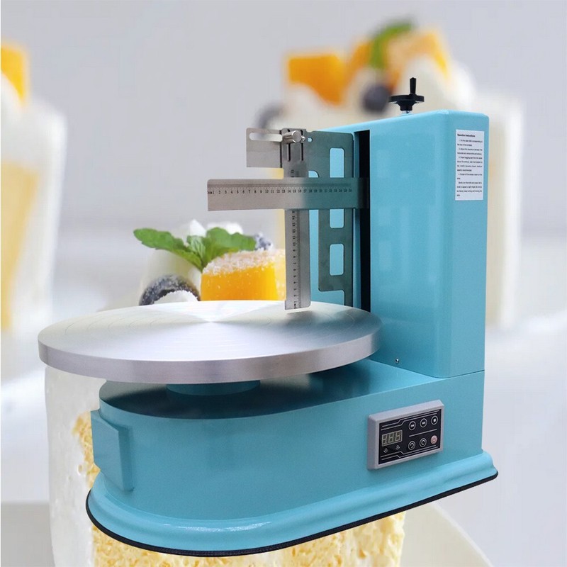 4-16in Automatic Electric Cake Cream Spreading Coating Smearing Machine 110V