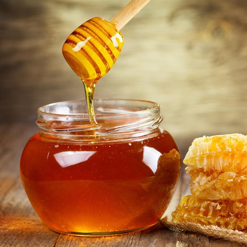 22 PCS Wooden Honey Sticks Dipper 6 Inch, Individually Wrapped Mini Honeycomb... gallery
