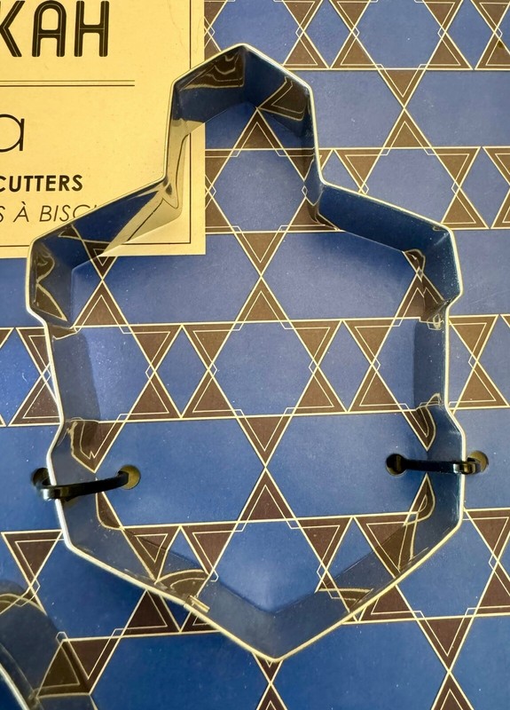 Hanukkah /Jewish Shaped Ciroa Cookie Cutters (6) NWOT gallery