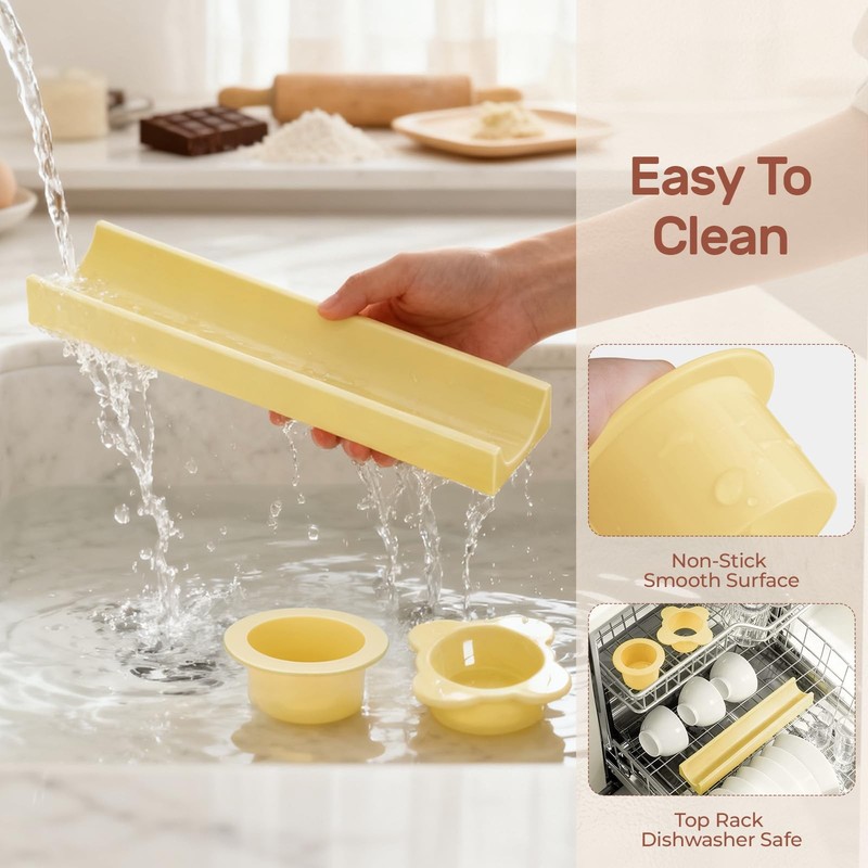 Circle Cake Pop Mold for Baking with 50PCS Cake Pop Sticks Bags Ties,Baking M... gallery