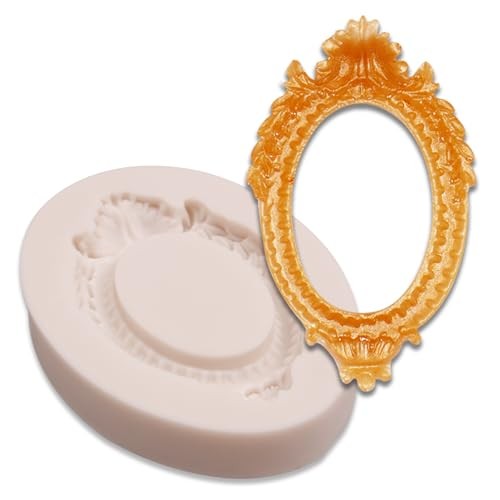 Picture Frame Fondant Molds, 4 Packs 4 Pcs Picture Frame Chocolate Molds gallery