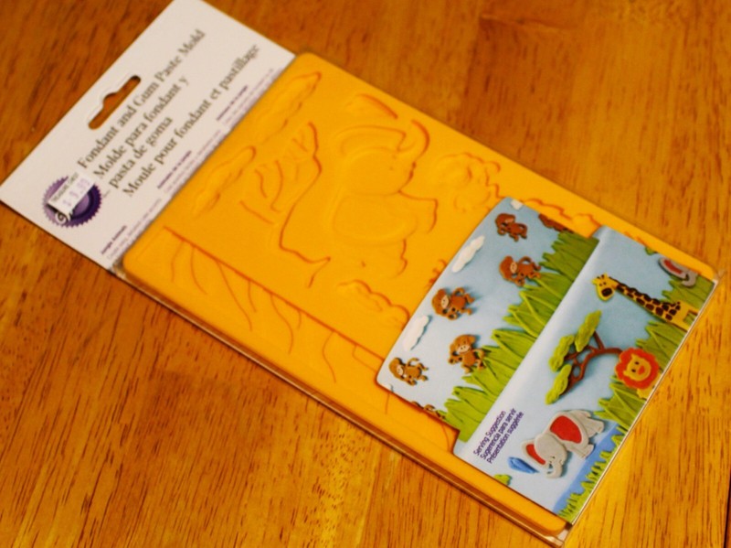 Wilton ~ FONDANT & GUM PASTE Silicone Mold - Jungle Animals - #409-2558 - New gallery