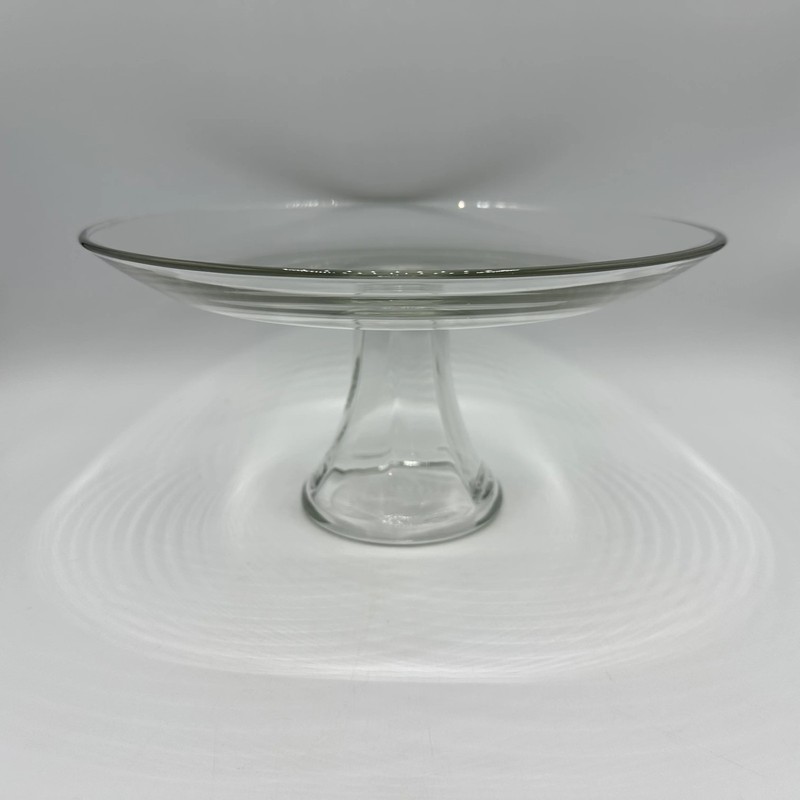 10" Clear Plain Cake Stand, Simple gallery