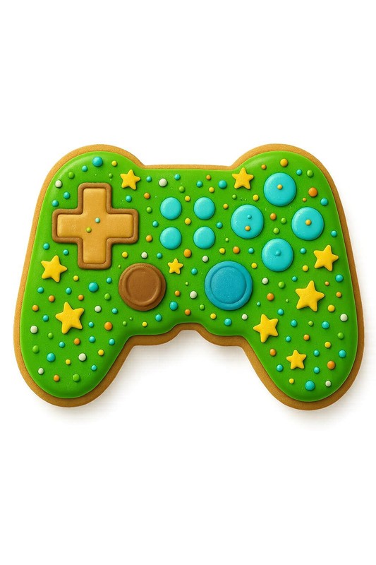 Video Game Controller Cookie Cutter Combo - 2 Styles, 4.25" Width gallery