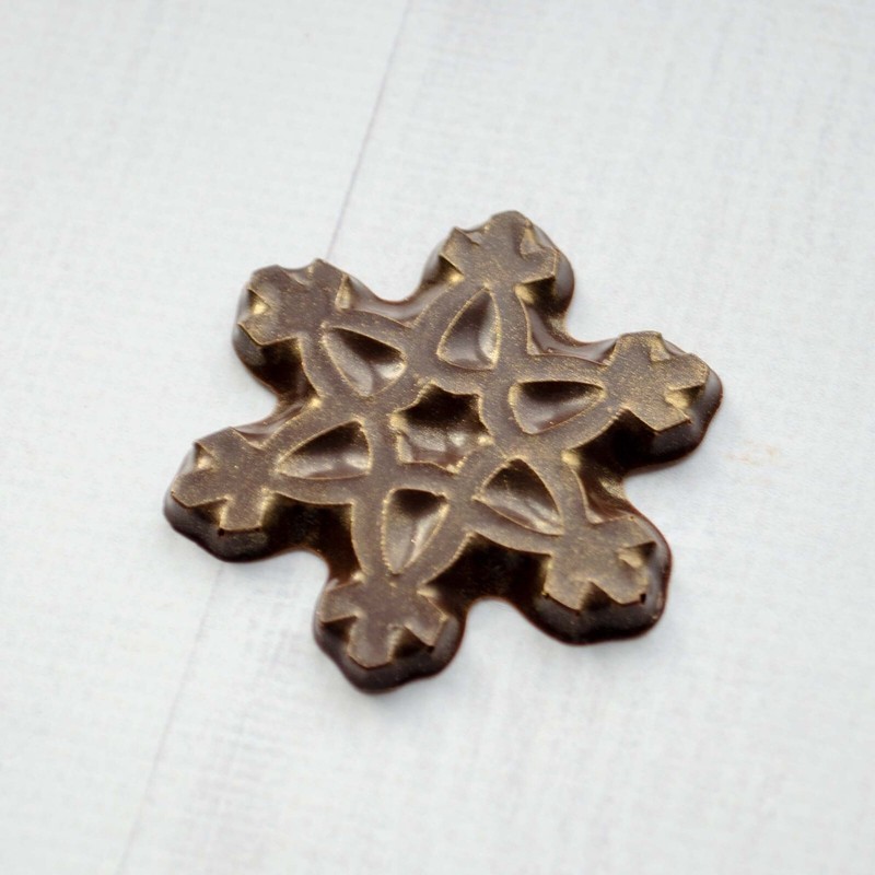 Snowflakes 7 Chocolate Candy Mold, Plaster Mold, Plastic Soap Mold, Christmas gallery