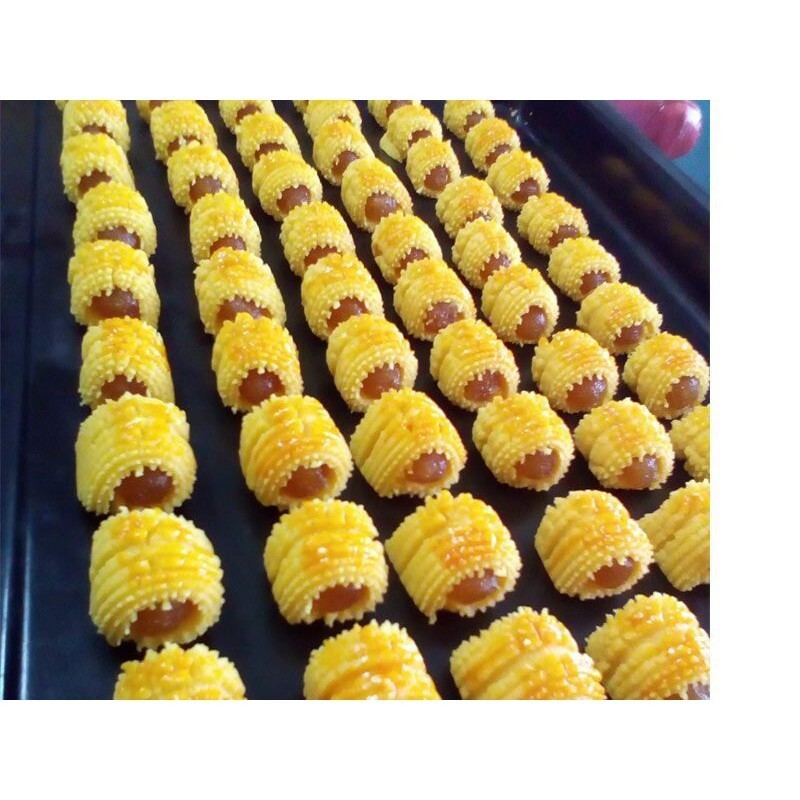 Pineapple Jam Tart Nastar Semperit Plunger Presser Cookies Tool 8 Mold ( 3 unit) gallery