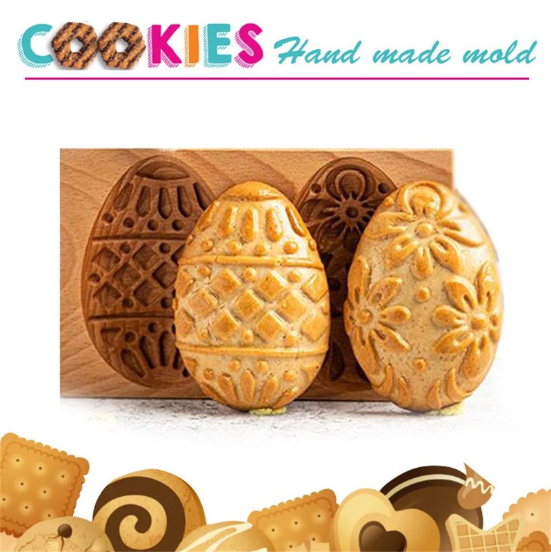 The Animal Pattern Cookie Mold Kitchen Carving Gingerbread Wooden Molds gallery
