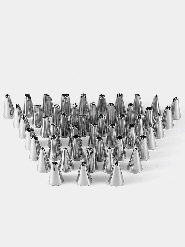Cake Decorating Kit Set Tools Bags Piping Tips Pastry Icing Bags Nozzles 50 Pcs gallery