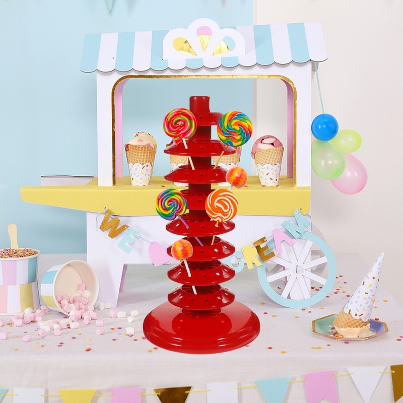 Candy Rack Father Lollipop Holder for Baby Shower Tiered Tray Stand gallery