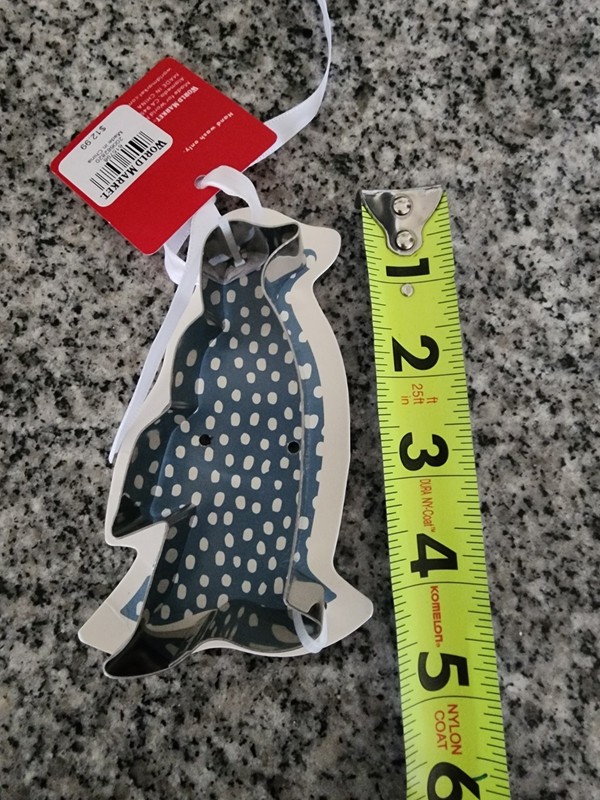 WORLD MARKET Penguin Metal Cookie Cutter, NWT gallery