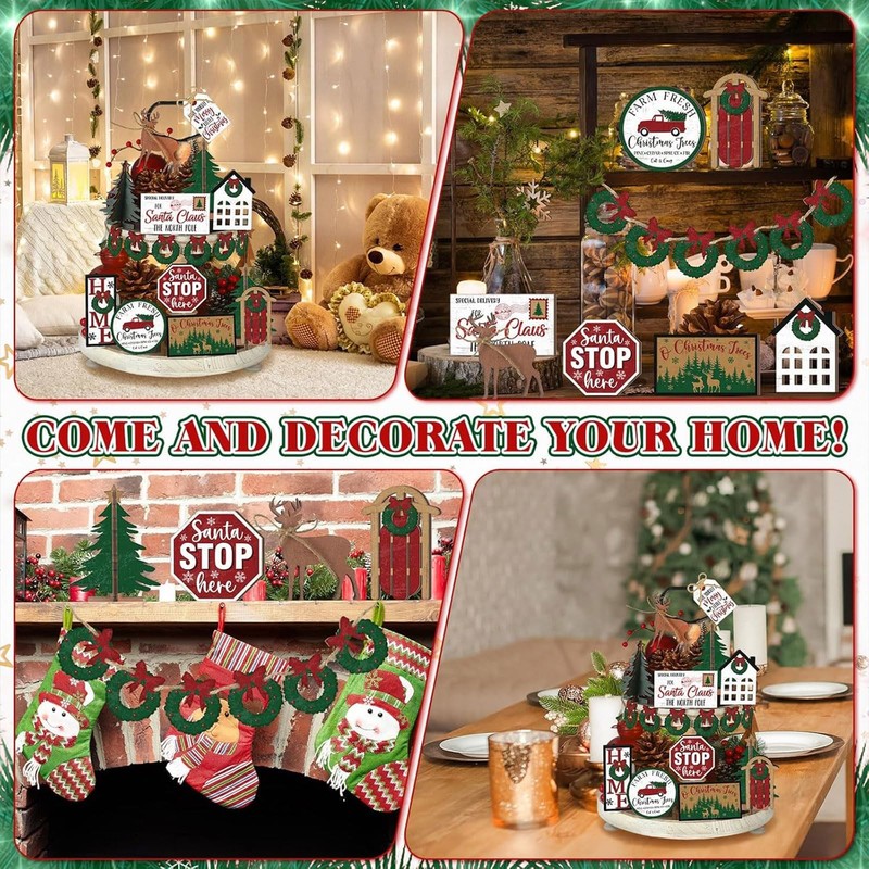 Funnymoom 17 Pcs Christmas about 3.15 x 3.94 inches/ 8 x 10 cm, Multicolor gallery