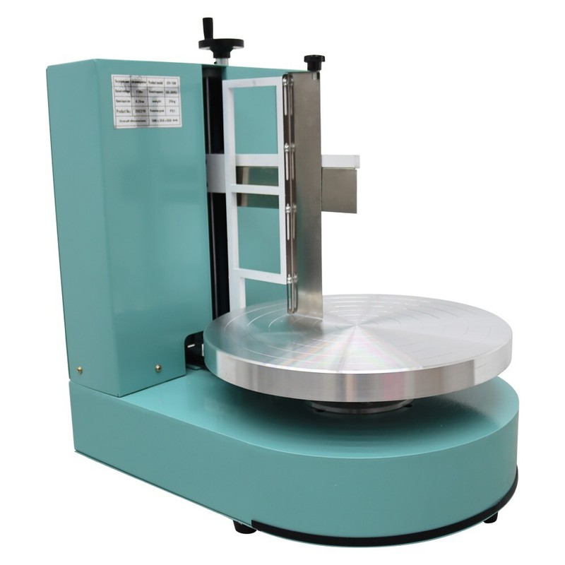 110V Cream Spreading Automatic Coating Smearing Machine for 6"-14" Cake Green gallery