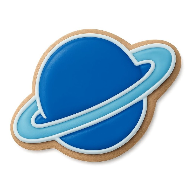 Constellation Ring Solar System Cookie Cutter & Stamp, Fondant & Clay - 4x3.2 gallery