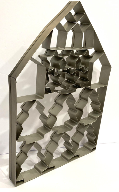Hearth & Hand Magnolia 2019 Giant Multi-Cookie Cutter Sheet Brushed Stainless gallery