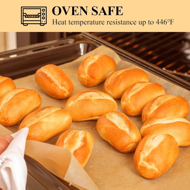 200PCS Unbleached Parchment Paper for Air Fryer Liners,9x13 Inch gallery