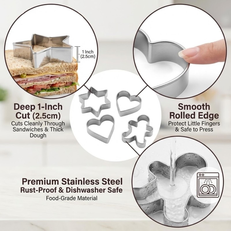 Large Number Cookie Cutter Set with Word-10 Piece-Diswasher Safe-#1#2#3#4#5#6... gallery