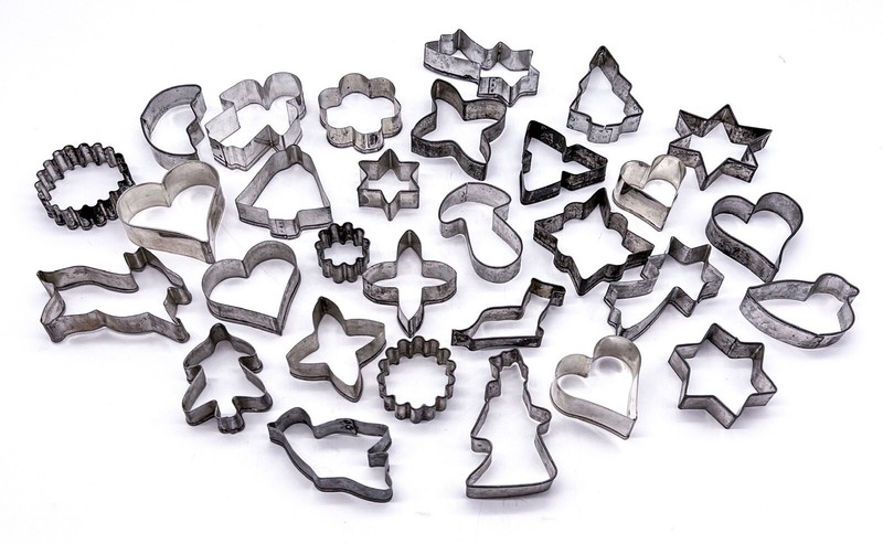 Vintage Cookie Cutters Cookie Cutters Bakeware Cookie Molds | Lot of 30