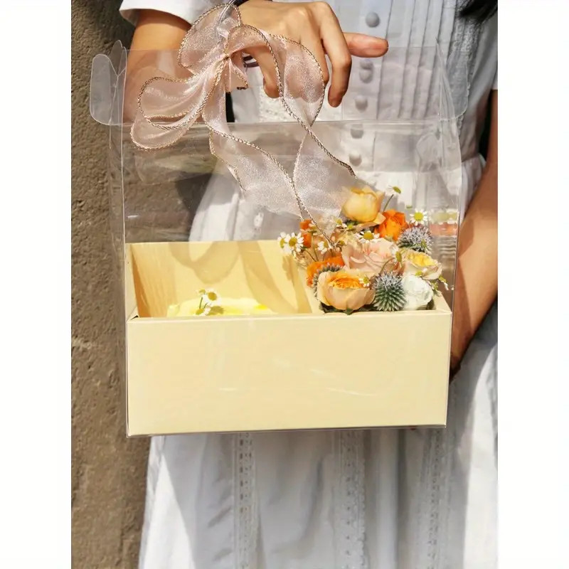 [Yellow]Flower Cake Gift Box (Box Only), Valentine's Day Gift gallery