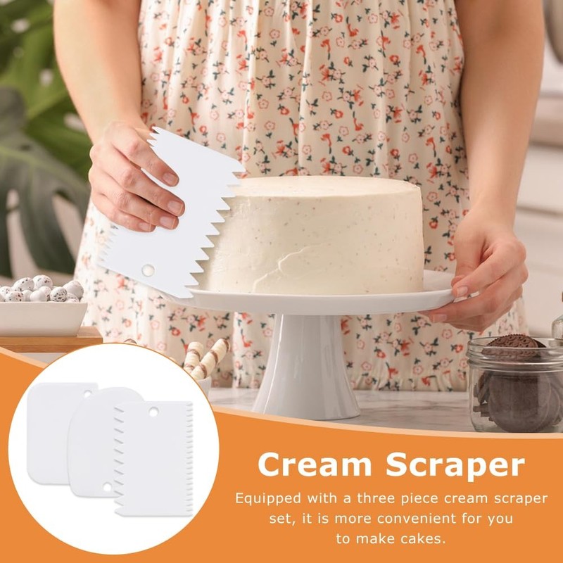 Dessert Decorating Syringe Set, Frosting Piping Kit with 6 Piping Tips, 9 cup... gallery