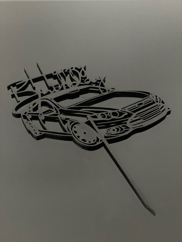 FORD FALCON XR6 HAPPY BIRTHDAY CAKE TOPPER | ACRYLIC | WOOD | CELEBRATION | EVEN gallery